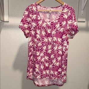 LuLaRoe Mickey Mouse blouse